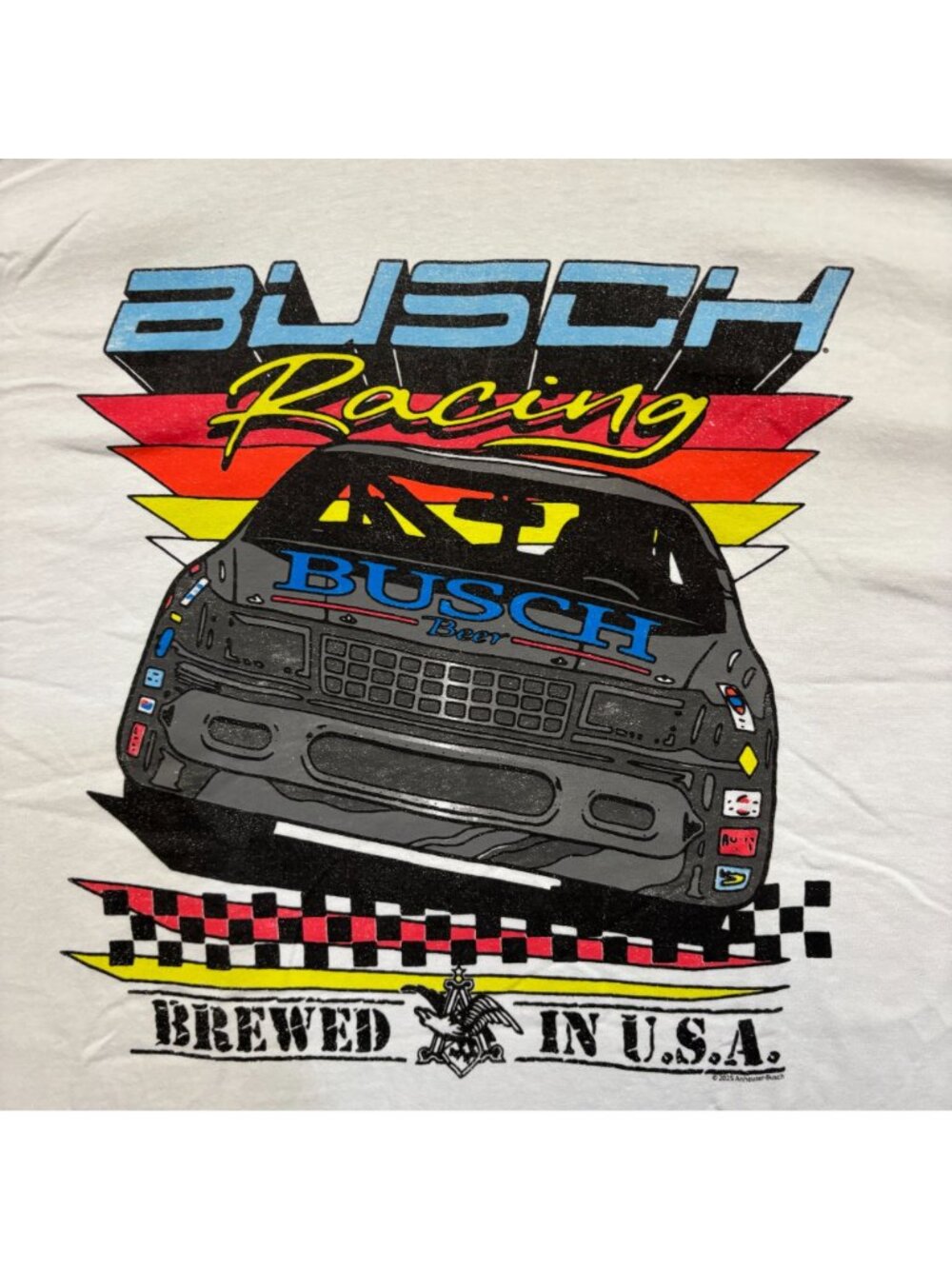 Busch “Racing” Graphic T-Shirt Size Extra Large - Picture 2 of 4